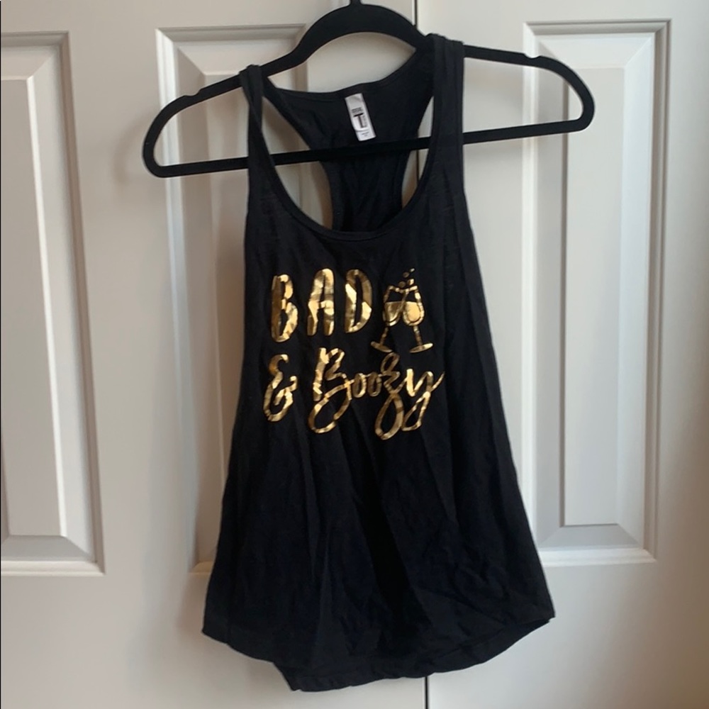 Bad abs boozy tank